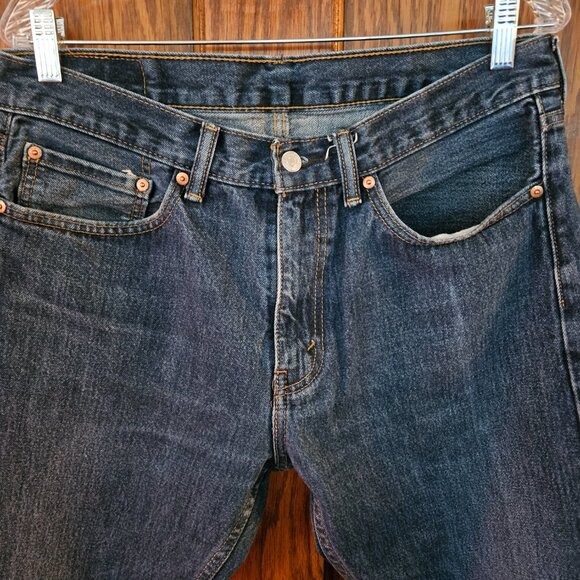 Levis 505 Sz w 34x 32 Stright Fit - Picture 3 of 9